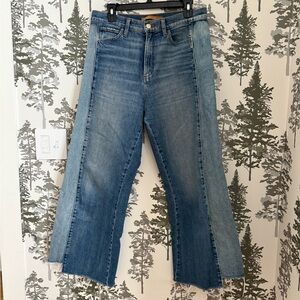Joe's Jeans Two-Tone Blue Flare Jeans